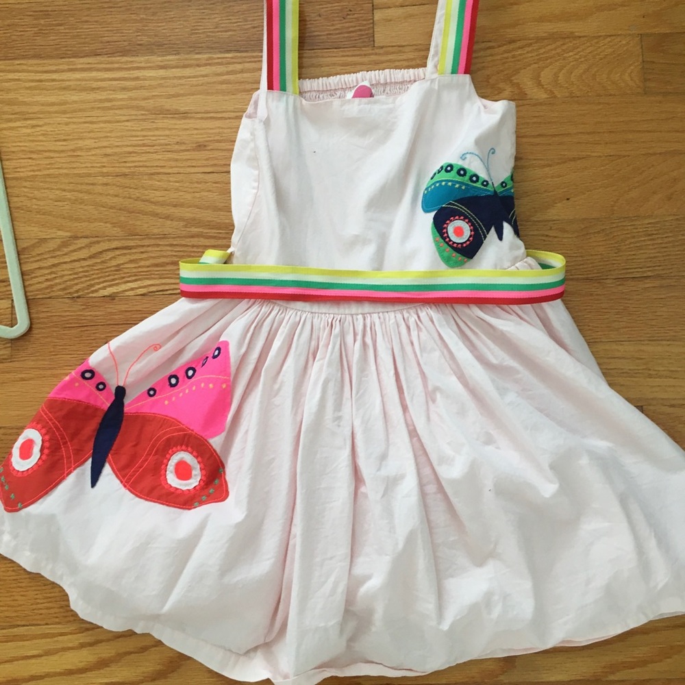 Mini Biden butterfly appliqué dress